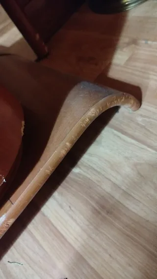 Mueble de entrada madera, cristal y espejo