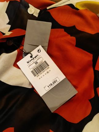 Vestido Sintesis Talla 56 Nuevo