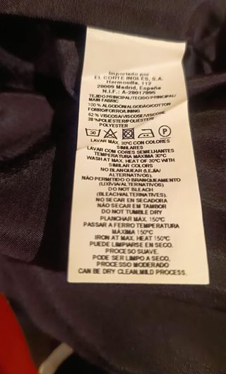 Vestido Sintesis Talla 56 Nuevo