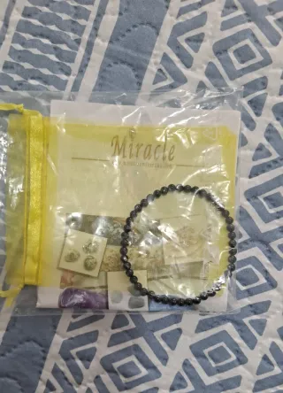 Pulsera de perlas naturales