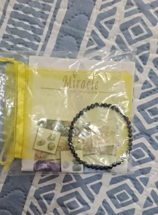 Pulsera de perlas naturales