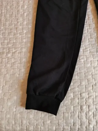 Pantaloni sportivi neri bambina