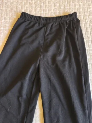 Pantaloni sportivi neri bambina