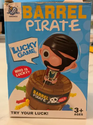 Barril Pirata Juego de Mesa