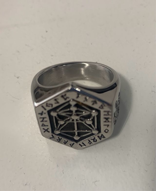 Anillo Vikingo con Símbolos