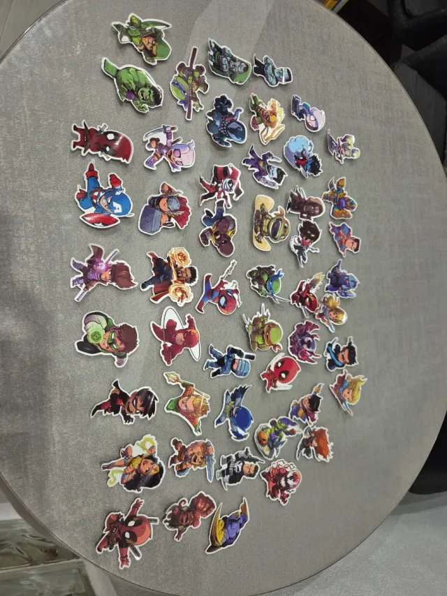 Pegatinas Marvel Chibi