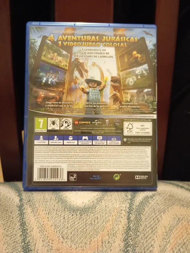 Juego PS4 Lego Jurassic World