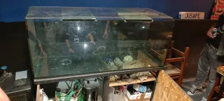 Acuario 450l con mueble y filtro