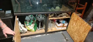 Acuario 450l con mueble y filtro