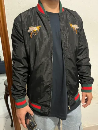 Chaqueta Bomber Gucci Hombre Talla L