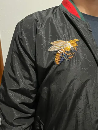 Chaqueta Bomber Gucci Hombre Talla L