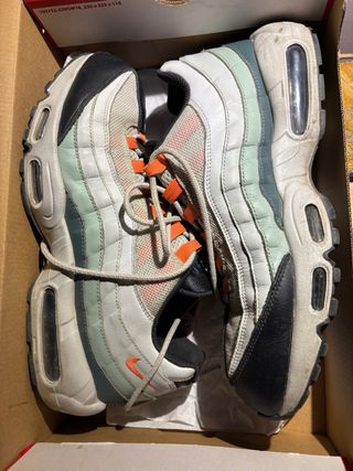 Nike Air Max 95 Naranja Blanco
