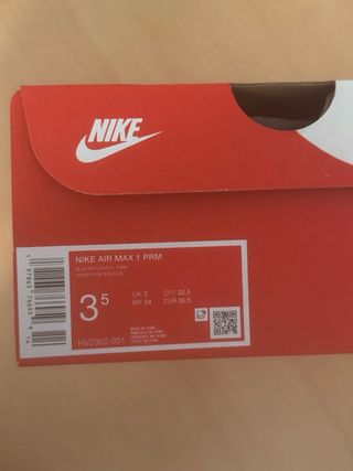 Nike Air Max 1 Premium Negro/Rosa