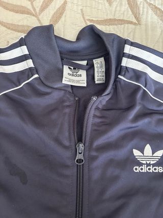 Chándal Adidas Azul y Blanco niño 12 años 