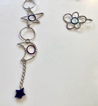 Pulsera y pendientes plata Agatha Ruiz de la Prada