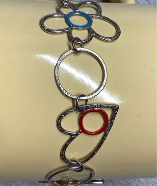 Pulsera y pendientes plata Agatha Ruiz de la Prada