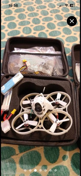 Uruav 85mm Drone con Baterías y Hélices frsky