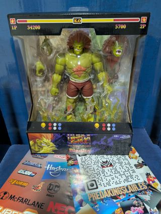 GIOCATTOLI BLANKA ULTRA STREET FIGHTER II JADA