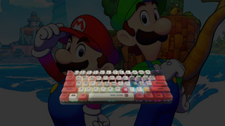 Teclado Mecánico Brown Switches Mario Bros