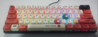 Teclado Mecánico Brown Switches Mario Bros