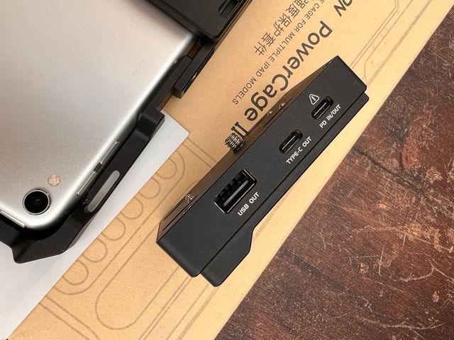 iPad Pro 10.5” + Jaula Accsoon Power Cage II + Car