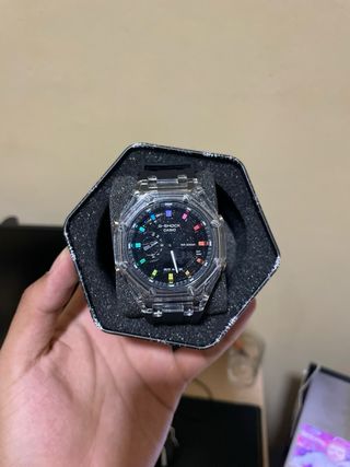 Reloj G-Shock Casio GA-2100 Transparente