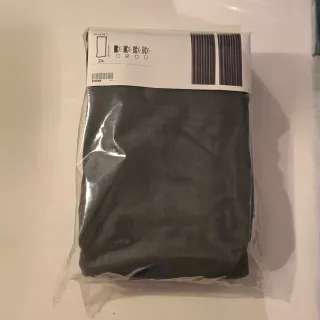 Cortinas Sanela gris oscuro