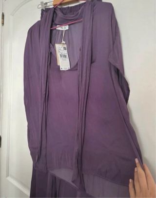 Conjunto morado Mango