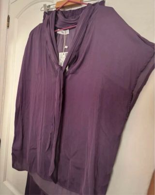 Conjunto morado Mango