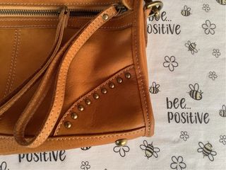 Borsa donna in pelle marrone