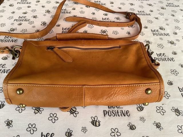Borsa donna in pelle marrone