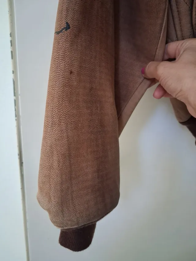 Cazadora Piel Motera Indian XL