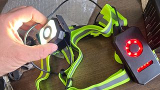 Linterna frontal LED alta visibilidad