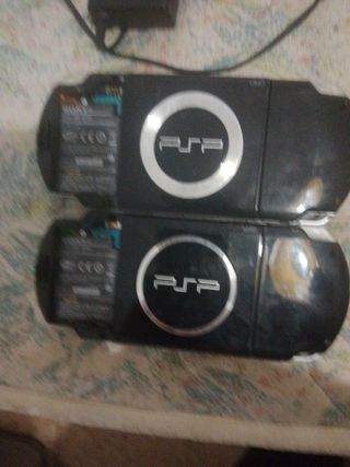 2 PSP Sony Negras (sin batería)
