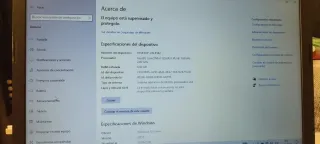 Portátil HP Core i7 8GB RAM 8ª Gen