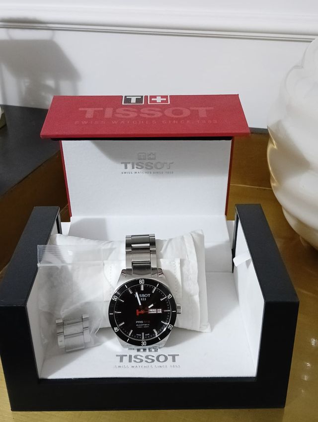 Tissot PRS 516 Automatic Nero Acciaio Uomo