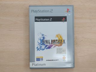 Final Fantasy X PS2 PAL España Platinum