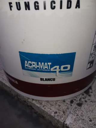 Pintura Acrílica Acu Repigal blanca