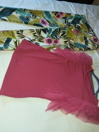 Conjunto 2 piezas estampado floral
