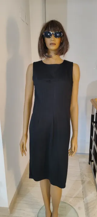 Vestido negro DNI mujer