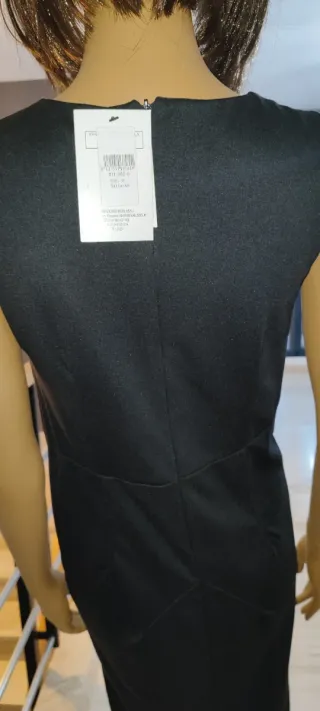 Vestido negro DNI mujer