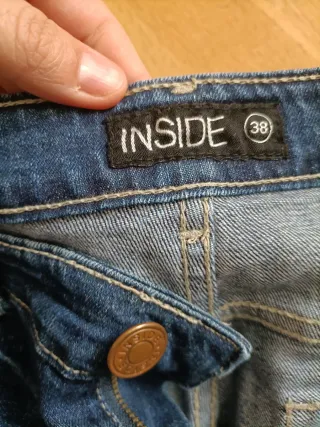 Vaqueros Inside hombre azul