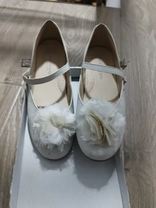 Zapatos niña comunión blancos talla 39