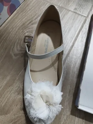 Zapatos niña comunión blancos talla 39