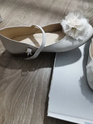 Zapatos niña comunión blancos talla 39