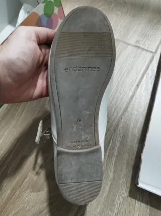 Zapatos niña comunión blancos talla 39