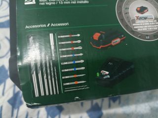 Atornillador Parkside 20V 20-Li G8