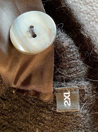 Cardigan Kyra Lana Alpaca Negro 