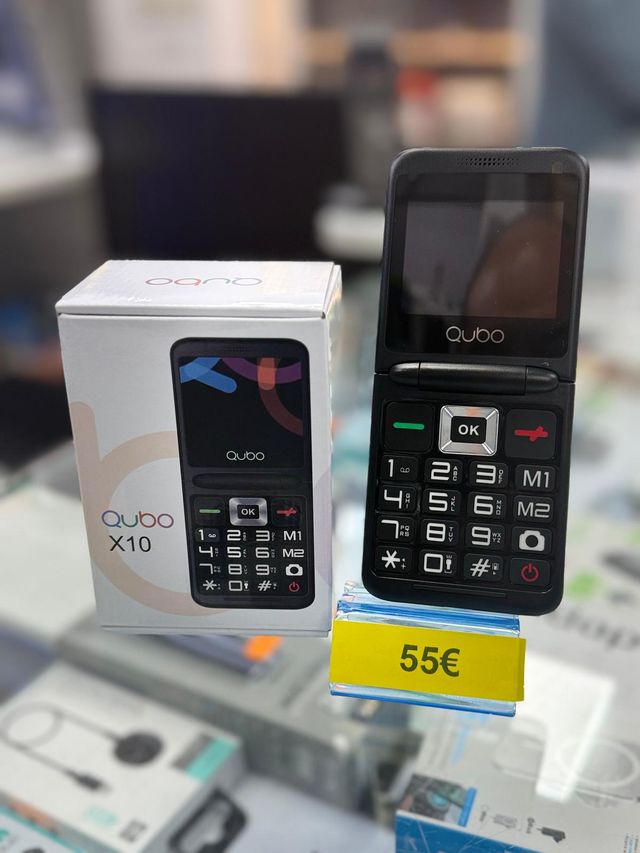 Telefono cellulare Qubo X10 nero
