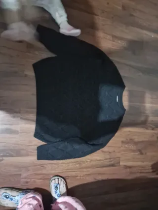 Jersey de lana negro